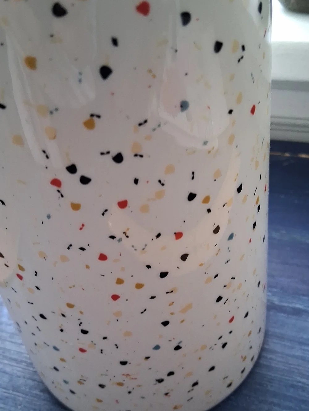 Colorful Speckled Decorative Pitcher